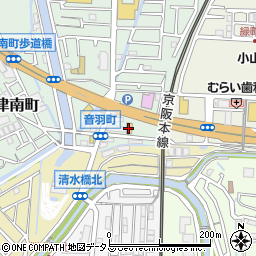 セブンイレブン寝屋川音羽町店周辺の地図