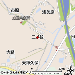 京都府相楽郡精華町下狛二ノ谷周辺の地図