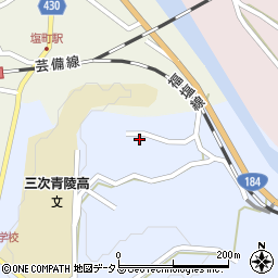 広島県三次市大田幸町2265周辺の地図
