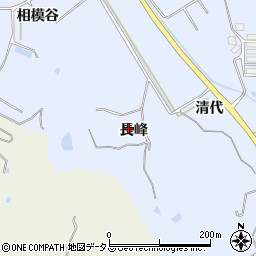 愛知県知多郡美浜町奥田長峰周辺の地図