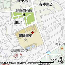 伊丹市立松崎中学校周辺の地図