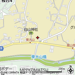 静岡県浜松市中央区大山町2639周辺の地図
