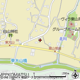 静岡県浜松市中央区大山町2809周辺の地図