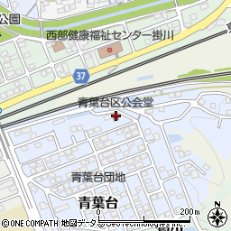 青葉台区立公会堂周辺の地図