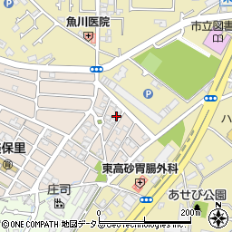 兵庫県高砂市美保里3-2周辺の地図