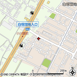 津小川郵便局周辺の地図