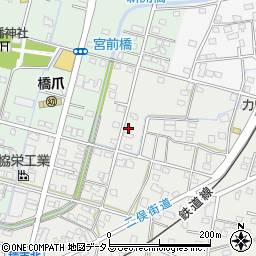 静岡県浜松市中央区積志町14周辺の地図