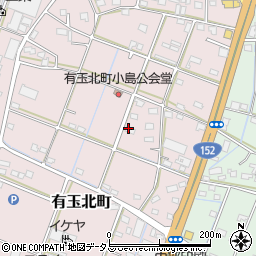 静岡県浜松市中央区有玉北町213周辺の地図