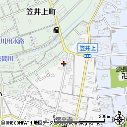 静岡県浜松市中央区笠井町389周辺の地図