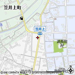 静岡県浜松市中央区笠井町195周辺の地図