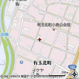 静岡県浜松市中央区有玉北町235周辺の地図