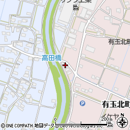 静岡県浜松市中央区有玉北町406周辺の地図
