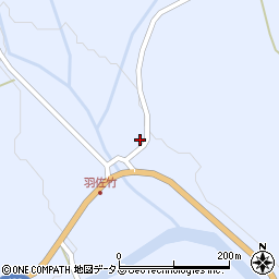 広島県安芸高田市高宮町羽佐竹664-1周辺の地図