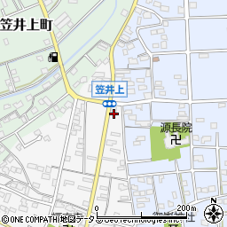 静岡県浜松市中央区笠井町6周辺の地図