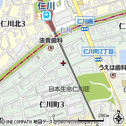 江川バレエ・スクール周辺の地図