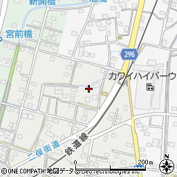 静岡県浜松市中央区積志町41周辺の地図