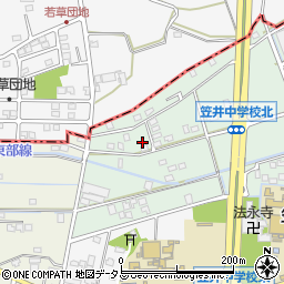 静岡県浜松市中央区笠井上町426周辺の地図
