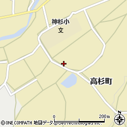 広島県三次市高杉町1721周辺の地図