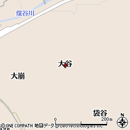 京都府相楽郡精華町下狛大谷周辺の地図