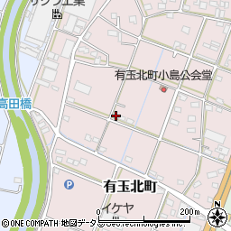 静岡県浜松市中央区有玉北町236周辺の地図