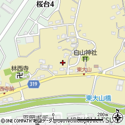 静岡県浜松市中央区大山町2616周辺の地図