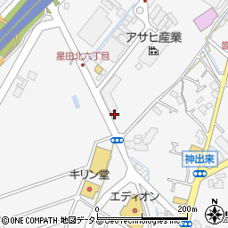 大阪日野自動車株式会社周辺の地図