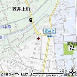 静岡県浜松市中央区笠井町218周辺の地図