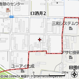 豊中研磨産業伊丹倉庫周辺の地図