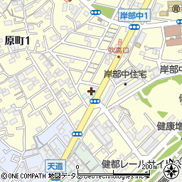 レッドバロン吹田本店周辺の地図