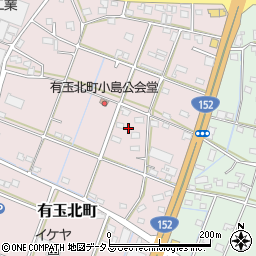 静岡県浜松市中央区有玉北町220周辺の地図
