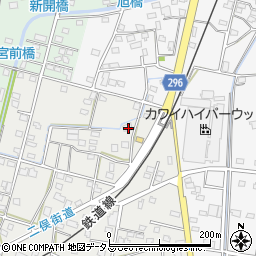 静岡県浜松市中央区積志町43周辺の地図