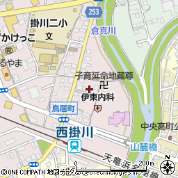 静岡県掛川市大池987周辺の地図