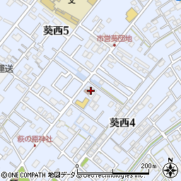 遠州鉄道株式会社　ラクラス葵西周辺の地図