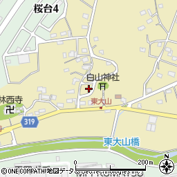 静岡県浜松市中央区大山町2445周辺の地図