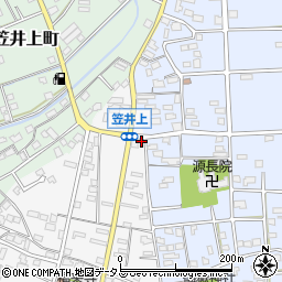 静岡県浜松市中央区笠井町5周辺の地図