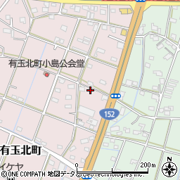 静岡県浜松市中央区有玉北町197周辺の地図