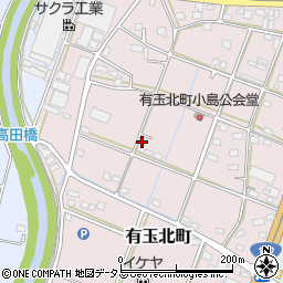 静岡県浜松市中央区有玉北町237周辺の地図
