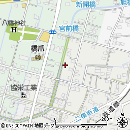 静岡県浜松市中央区積志町6周辺の地図