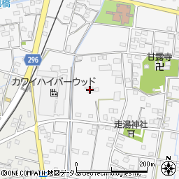 鈴松庵周辺の地図