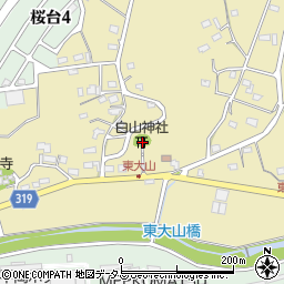 静岡県浜松市中央区大山町2637周辺の地図