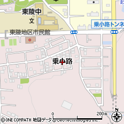 愛知県豊橋市牛川町（乗小路）周辺の地図