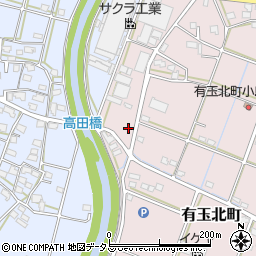 静岡県浜松市中央区有玉北町284周辺の地図