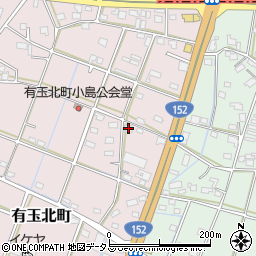 静岡県浜松市中央区有玉北町198周辺の地図