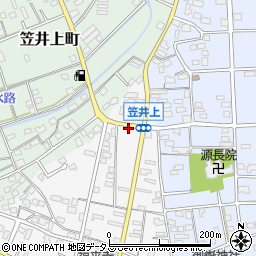 静岡県浜松市中央区笠井町197周辺の地図