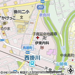 静岡県掛川市大池1010周辺の地図