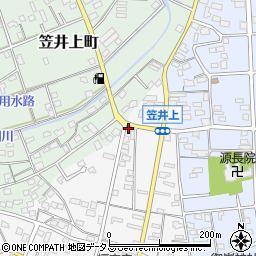 静岡県浜松市中央区笠井町213周辺の地図