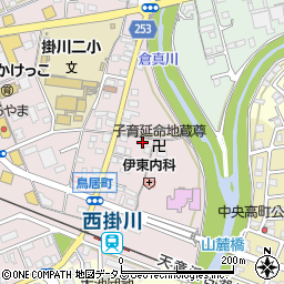 静岡県掛川市大池983周辺の地図