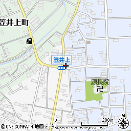 静岡県浜松市中央区笠井町3周辺の地図
