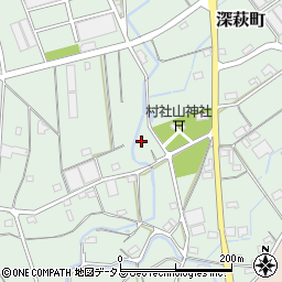静岡県浜松市中央区深萩町301周辺の地図
