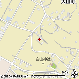 静岡県浜松市中央区大山町600周辺の地図